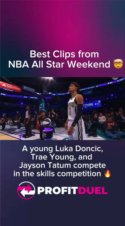 Best Clips from NBA All Star Weekend 🏀

Throwback to the NBA Skills Competition with now stars Trae Young, Luka Doncic, and Jayson Tatum 🔥

Who remembers the winner of this? 

#NBA #Skills #Luka #Tatum #Trae