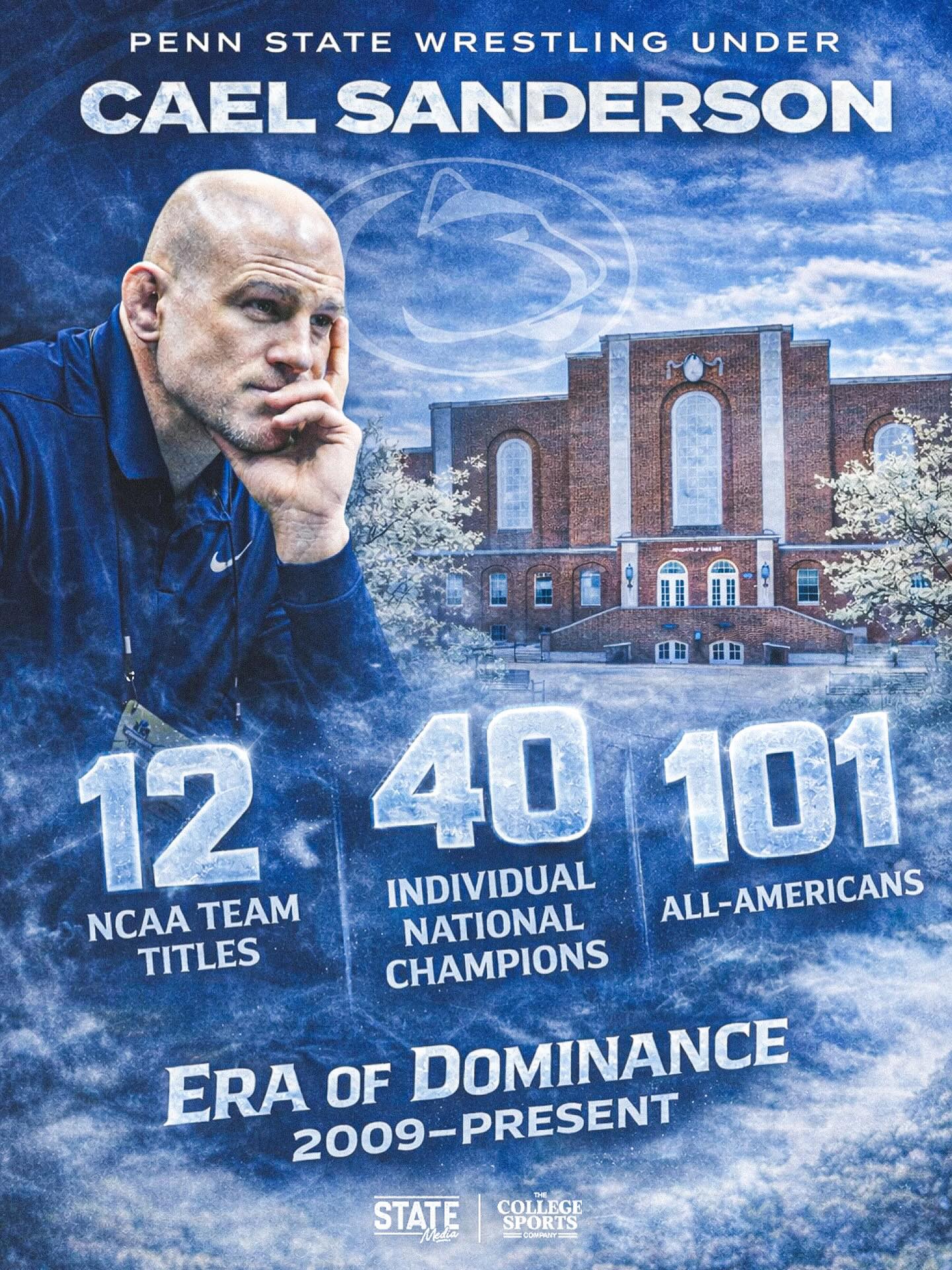 After defeating Ohio State on Friday, Penn State wrestling’s dynasty under Cael Sanderson which began in 2009 continues to grow.
•
•
•
•
#WeAre #WeArePennState #PennState #NittanyLions #CFB