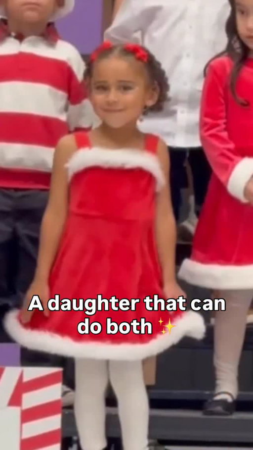Having a daughter that can switch up being cute to dangerous is a great feeling as a dad