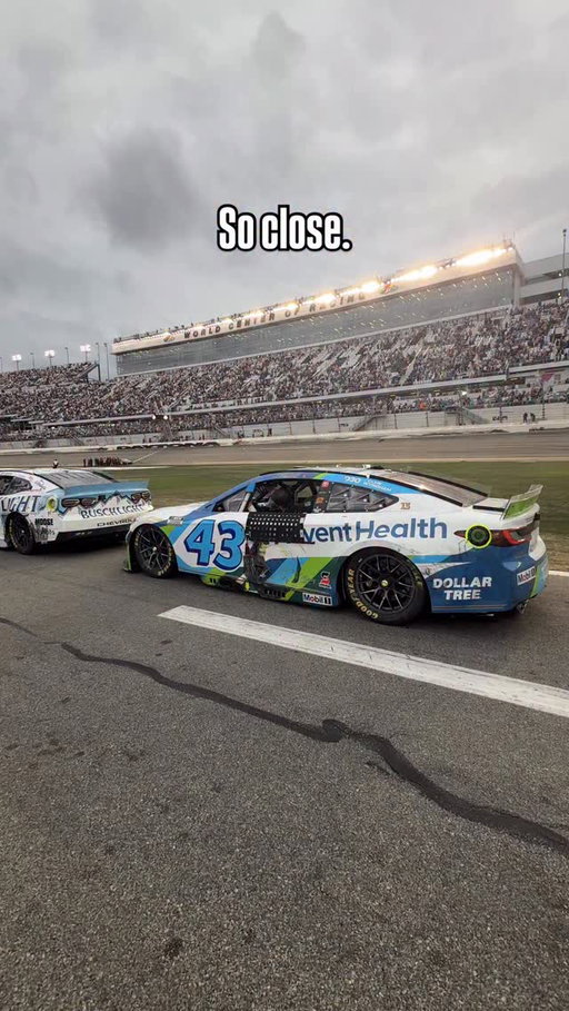 Heartbreaking end to the Daytona 500.