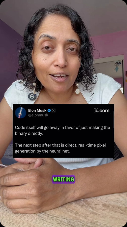 Elon and binary AI code, part 2.