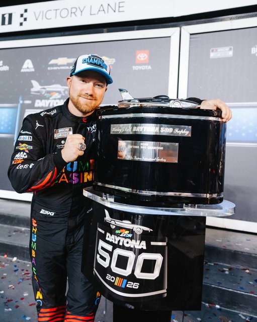 I’ve dreamt of this moment my whole life. What a night. What a team. Daytona 500 champions!!!