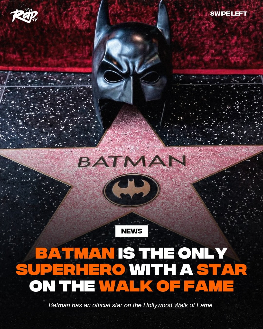 For #Batman’s 85th anniversary, he became the first Superhero to have their own star on the Hollywood Walk of Fame in 2024‼️

Not even Superman or Spider-Man have a Hollywood star 👀

The ceremony also earned DC a Guinness World Record. 

Did y’all know this⁉️🤔