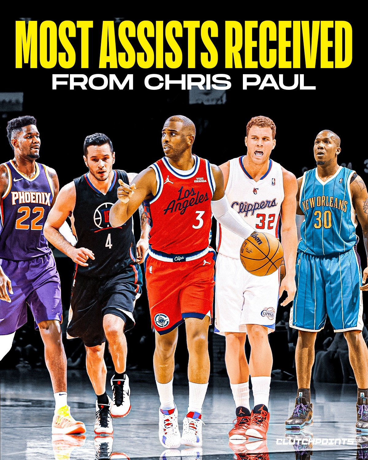 The Point God’s resume isn't just a stat sheet, it’s an entire era of basketball history. 

From the very first bucket he engineered to the latest masterpiece in the paint, CP3 has spent two decades turning teammates into weapons and potential into production. 

He doesn't just pass the ball, he delivers a vision that only he can see before it even happens.

High-flyers, deadeye shooters, bruising bigs, and rising stars… If you ran the floor with him, you got your easiest looks. 

He has served as the ultimate floor general, orchestrating an offense that has spanned generations of the game.

Whether it’s a cross-court dart or a perfectly timed lob, the precision remains the same… 

A legacy built one dime at a time.