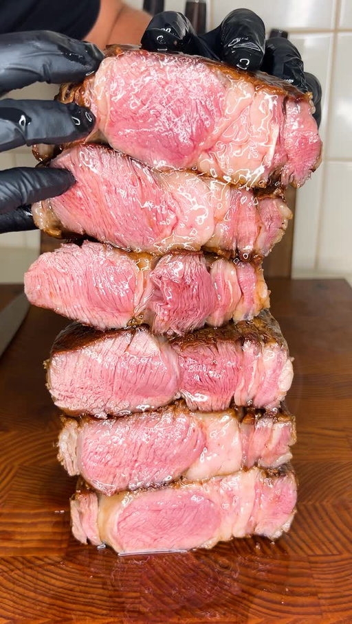 This might be my best Rib Eye Stack ever…. 😍