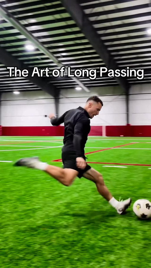 The Long Passing Secrets Every Elite Player Uses: 

⚖️ Plant foot beside the ball, keep your balance
🔒 Firm ankle, locked through contact
🦵 Strike through the middle-lower half to drive the flight
📏 Full follow-through toward the target so the ball holds its line

When these line up, the pass carries distance without floating and drops exactly where you want it.

👉 Save this and work through each key slowly before adding power

#football #Soccer #accuracy #footballskills #reels