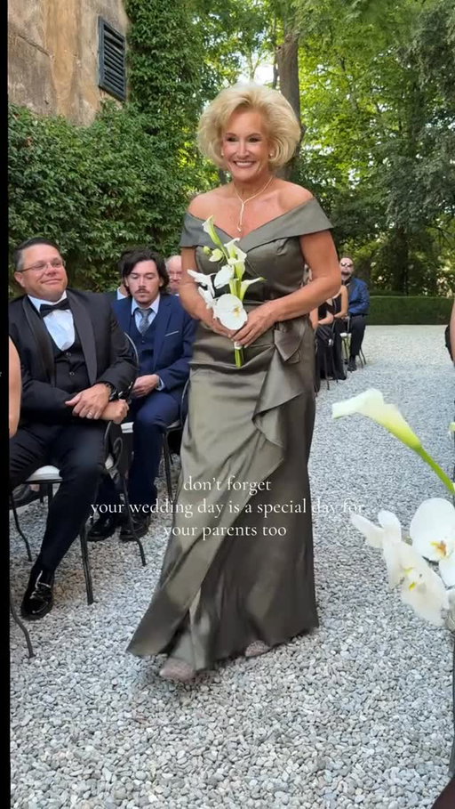 Parents don’t just witness the wedding, they feel every moment in their hearts 🤍

Bride: @xxlaurenbennett on IG & TikTok
Venue: @borgostomennano
Planner: @theweddingcare
Florist: @jardindivers
Dress: @kyha
Photographer: @lostinlove
Content creator: @contentforbrides
Drapery: @miasylvia
Stationary: @acqua and @ink
Bride’s Shoes: @blacksuedestudio
Bride’s Wedding Band: @ringconcierge
Hair/Makeup: @innaloshak
Catering: @galateo
Bridal Party Gifts: @ringconcierge
Bride Getting Ready Apparel: @maisonessentiele @homebodii
Bridesmaid Apparel: @showmeyourmumu @katthelabel
Registry: @withjoy

#weddingmoment #weddingplanning #weddingmode #weddinghighlight #weddingparents