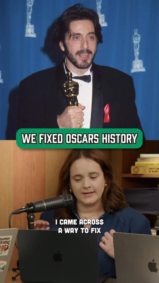 Ladies and gentlemen, not only have we fixed Oscars history, but we figured out a way to ensure “The Slap” never happened