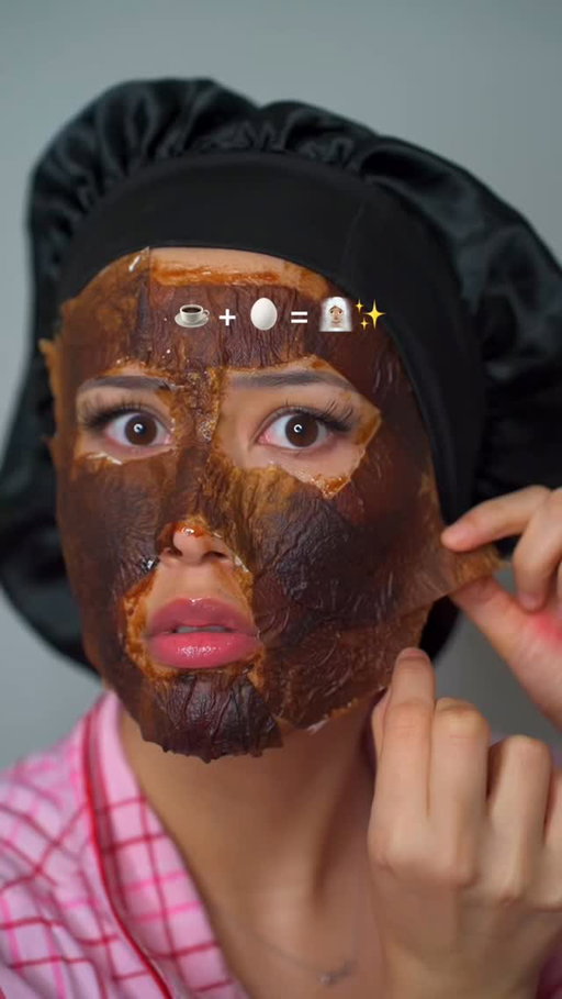 diy skincare mask ☕️🥚 #skincare #skincareroutine #skincaretips #beauty #beautytok