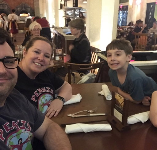 Fun family day at Epcot and scarfing pizza at Via Napoli!