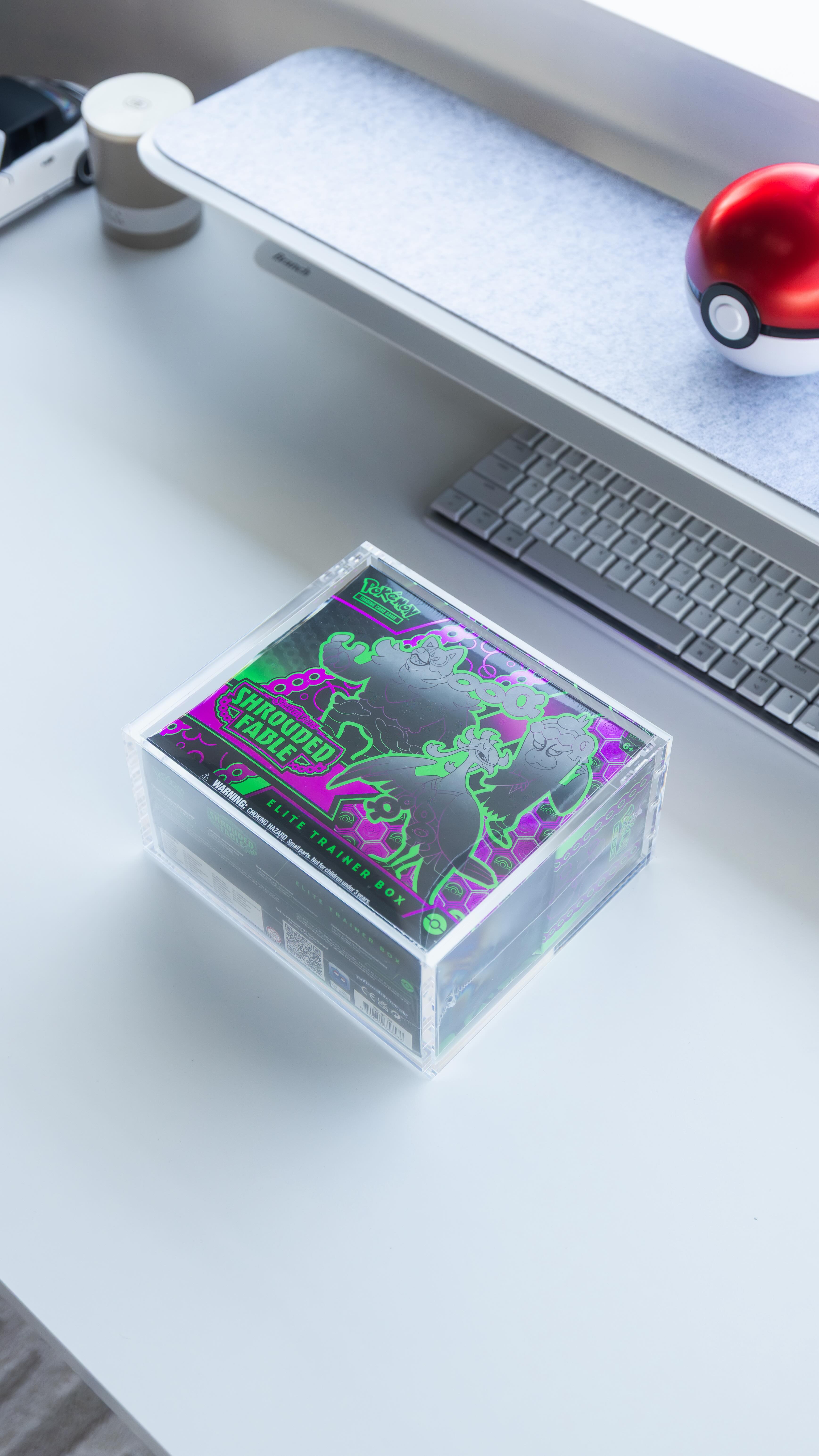 But seriously now that I have you here… what do we think of Logan Paul’s Pikachu Illustrator card selling for a whopping $16,492,000??? Insanity 🤯
 
ETB acrylic by @tys_cardz 💪🏼