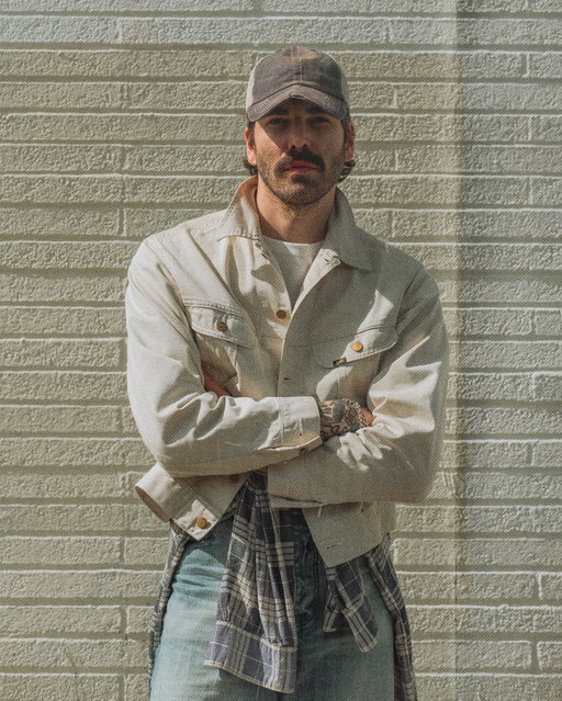 Hat: @decoysgym 
Jacket: @buckmason x @leejeans 
Shirt: @buckmason 
Necklace: vintage
Pants: @nomaintenance 
Shoes: @danpostbootco 
Notes: Trying to dress less literally these days.  Existing somewhere in the grey as much as possible, right in between references.  That’s where I excited and inspired by clothing.  Anything else is just feeling like a costume.
•
•
•
🏷️: MensFashion, MensStyle, Menswear, StreetStyle, MinimalStyle, StyleInspo, OutfitGrid, MensStyleGuide, VintageMenswear, OOTDmens