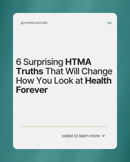 When practitioners work from mineral patterns instead of isolated symptoms, care becomes more precise and sustainable. HTMA helps guide targeted support, while giving clients a clearer understanding of their body’s needs.

Are you ready to support your body with customized formulations tailored to your biochemistry—targeting root causes, not just symptoms, through HTMA-guided protocols? 

Find a practitioner - Link in bio,

- Are you ready to support your clients with true bio-individual solutions?
HTMA-guided customized formulations represent the future of functional medicine, moving beyond one-size-fits-all protocols to bio-individual formulations that address each client's unique mineral status.

Ready to transform your practice? Partner with Vykon today.