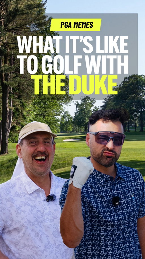 @planetduketown is an absolute legend. ⛳🔥

Had an unreal time teeing it up with The Duke and @kangaroo_golf at the @pgamemes tournament in Scottsdale. 

Full video dropping on YouTube soon.