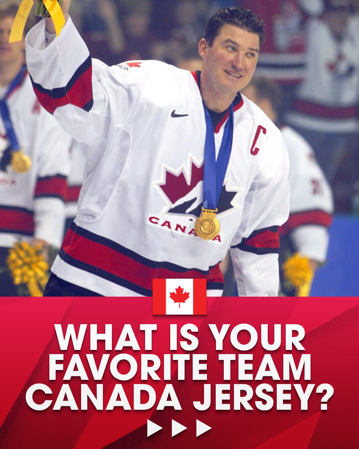 From past to present 🇨🇦

Which Team Canada jersey is your favorite?

Watch Canada in the quarterfinals at the #MilanoCortina2026 #WinterOlympics on Wednesday, February 18 at 10:40a ET on @peacock, @usanetwork, @cbc.sports, @cbcgem, & @tsn_official!
