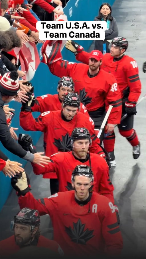 Team Canada is for the fans 🇨🇦🏒
