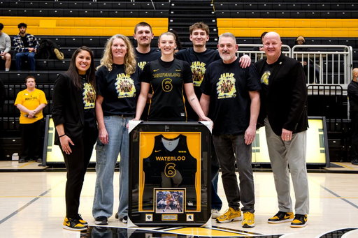 Once a Warrior. Always a Warrior. 💛🖤

The graduating graduate of the 2025–26 @wloowbb team.

📸: @tiannamedia 
🎥: @shishmedia_ 

#GoBlackGoGold