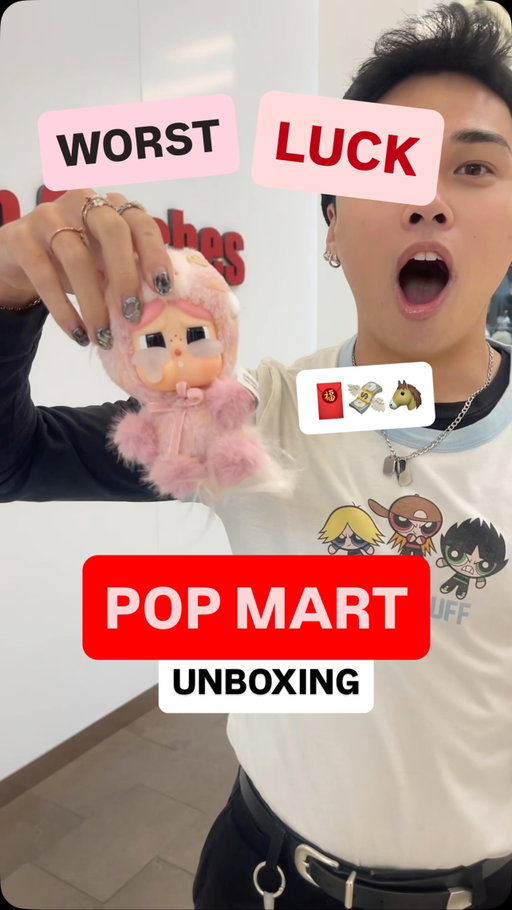 I was once told 99% of gamblers quit right before they hit big. Now what is this 
 
 
 
 #labubu #popmart #plushies #chinesenewyear #shopping
