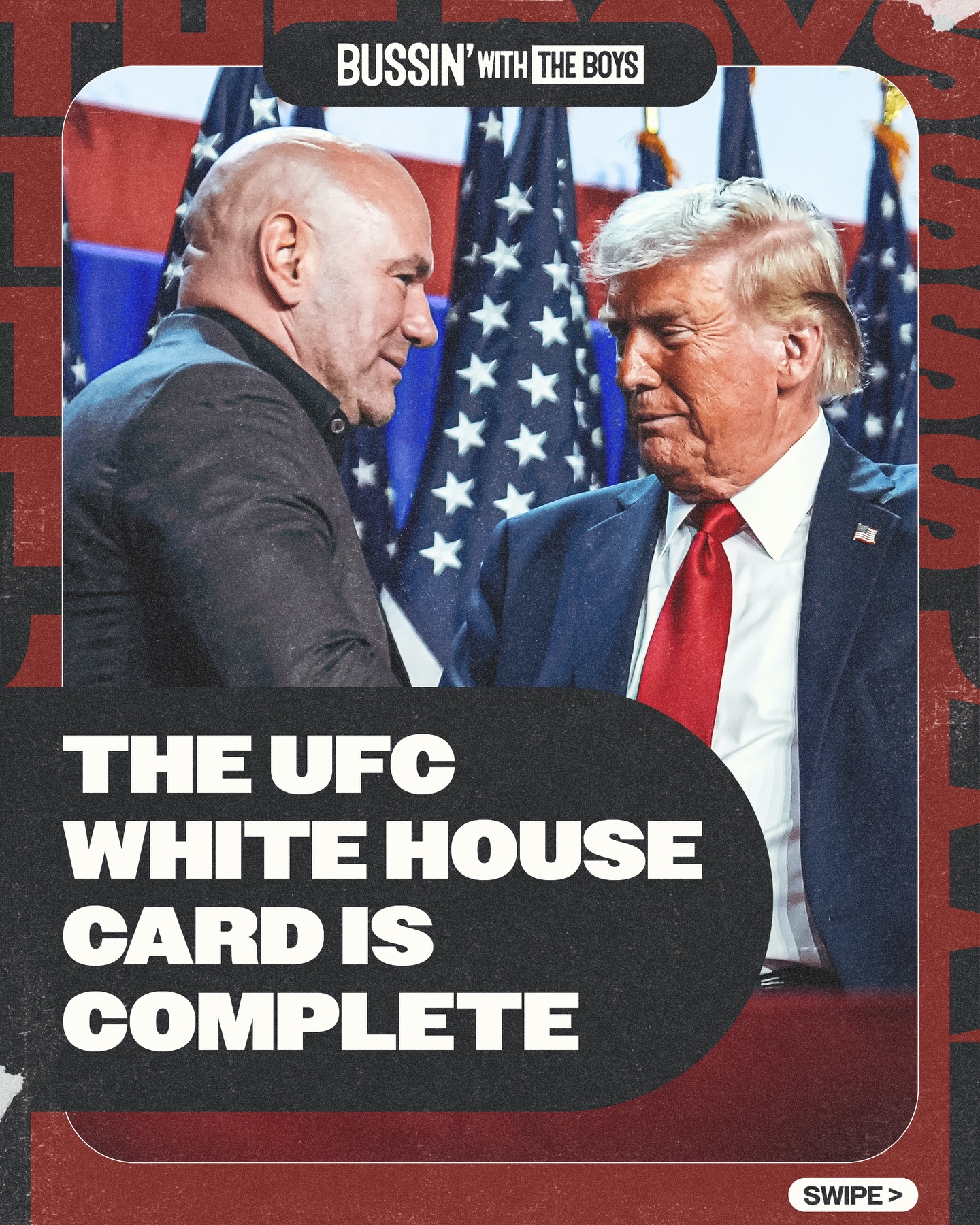 The UFC White House card is officially set.
Who do you think makes the lineup? Drop your predictions in the comments 👇