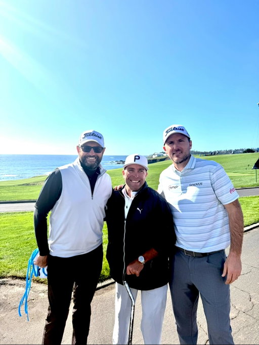 I am truly inspired every time I get to spend time with DJ Gregory.  He is always smiling, always kind, and is a joy to be around.  It was awesome having him follow my group all 4 days this week at Pebble Beach. Thankful for him, and I look forward to the next time I can support his foundation. Thank you @attproam for another great tournament and to the volunteers for all you do for us behind the scenes. 

And congrats to @collin_morikawa !!! Told you it wouldn’t be long…

On to @thegenesisinv !