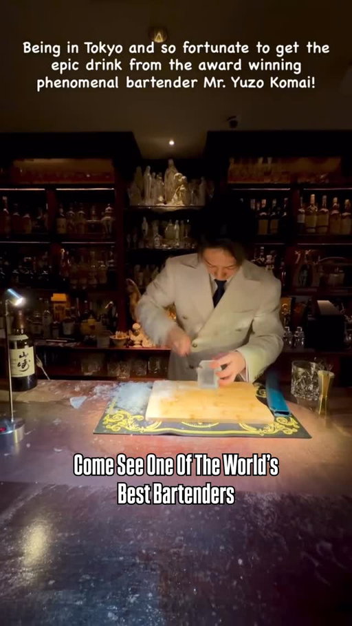 🏆 Come See One Of The World’s Best Bartenders

📍 Bar Centifolia
🗺️ Tokyo, Japan