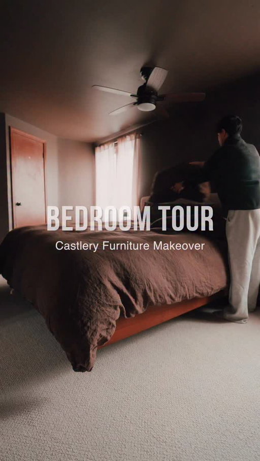 My Bedroom Tour! I recently gave my new bedroom a makeover with the help of @castleryus ! Let me know what you think and which pieces you would add to your space! 

Use “CCVINCEDDO” for an additional $100 off $1,500!

#athomewithcastlery #castlery #bedroom #roomtour #home