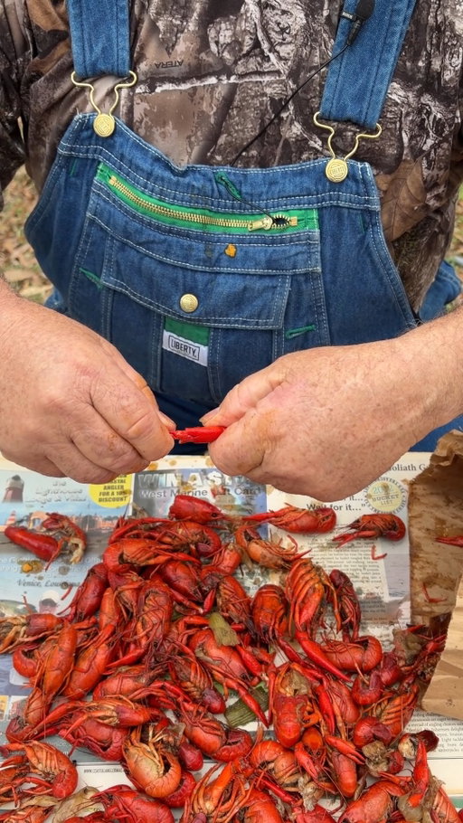 There's meat in them crawfish claws! #crawfish #howto #hack #reels