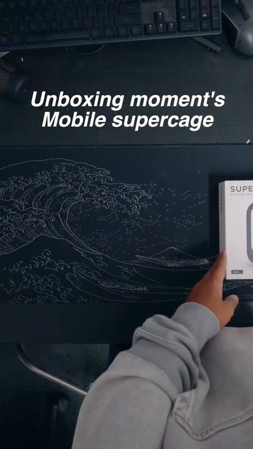The perfect mobile phone cage for any creator #shotonmoment #filmmaker #cameragear #iphone