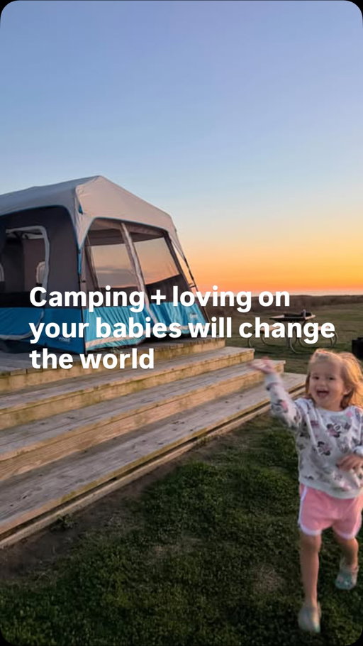 But really though, camping and loving on your kids will change the world. 🫡 

Edit to add:
If you feel attacked by this post you shouldn’t. I said this is how I’m handling things. If you think it’s not enough you’re part of the problem. Society broke our homes and continues to downplay the role of moms and makes you think it’s insignificant. It’s not. In fact if we had more moms being present raising up generations to be better this 💩 wouldn’t fly. I refuse to let every headline consume me. My kids need me more. If you’re new here then you may have missed it, but the whole purpose of my account is advocating to give our youth more everyday. Not just when you’re mad at a headline. Follow me and maybe you’ll see I don’t play when it comes to children. Period. But I’m tired of being trauma bonded to whatever the internet is outraged about this week and see nothing being done. So before you attack how I’m handling things, pause. Touch some grass. And think what are you actually doing other than arguing and rage commenting. 
#adventuremom #texascamping