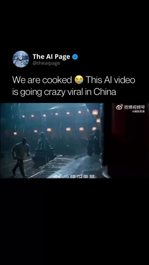 This AI-generated music video made with Seedance is going viral across Chinese social media, and the quality is pushing expectations higher. The lighting, motion, transitions, and overall consistency feel polished enough to look like a real production rather than something made by an algorithm.

Just a year ago, AI videos often looked obvious and rough. Now the gap is closing fast, making it harder to tell what is human-made and what is AI-generated. What once felt experimental is quickly becoming a real creative tool.

This shift is bigger than impressive visuals. When cinematic content can be created on demand, the barrier to high-end production drops dramatically. The focus moves away from big budgets and toward strong ideas, changing how creators think about storytelling and execution.
- - - - -
Double Tap ♥️ & share/tag a friend
Follow @theaipage to keep up!
- - - - - 
#ArtificialIntelligence #AIVideo #FutureOfContent