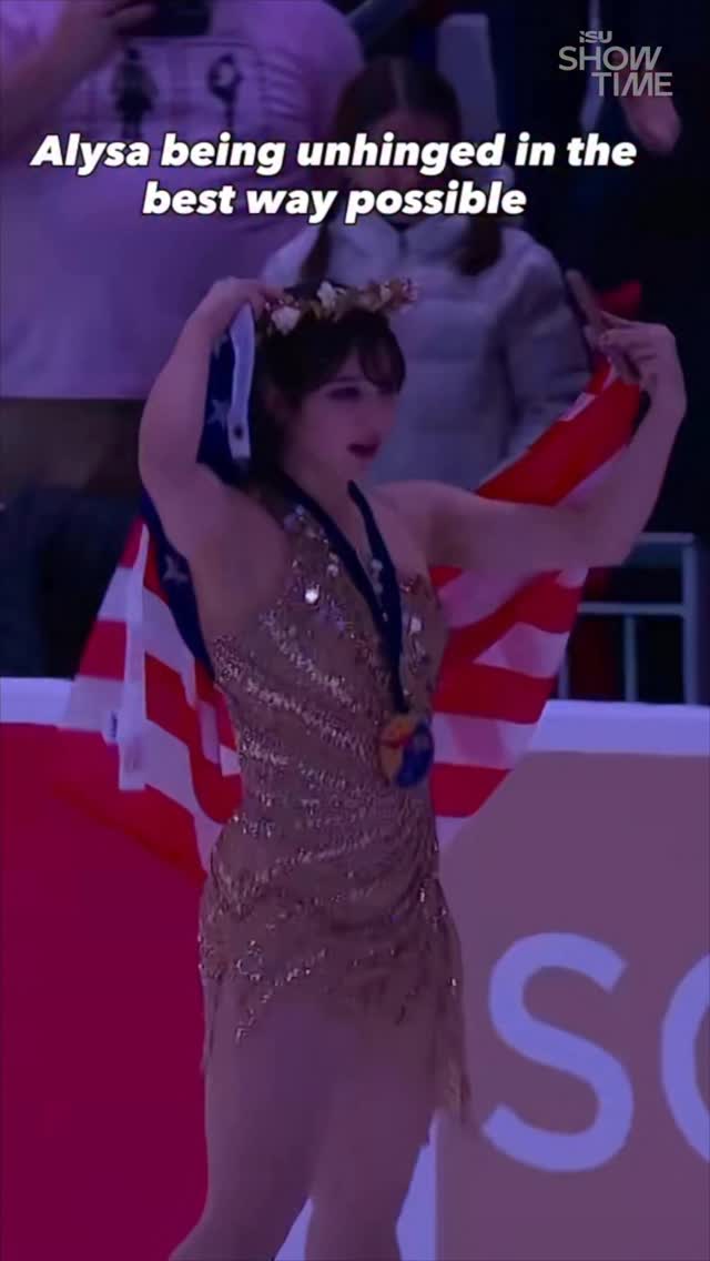 We can’t wait to see our unhinged Queen on the Olympic stage again 👀🔥✨ 

#FigureSkating #Olympics #MilanoCortina2026 #ISUShowtime