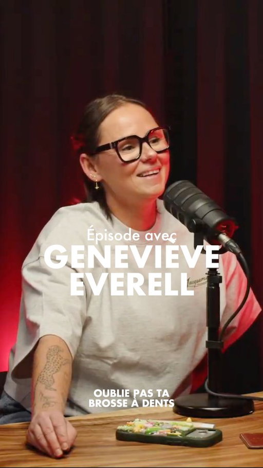 OUBLIE PAS TA BROSSE À DENTS
Épisode avec Geneviève Everell, disponible sur Patreon.
Abonne-toi à mon Patreon et à ma chaîne YouTube pour ne rien manquer!
patreon. com/alexandrebarrette