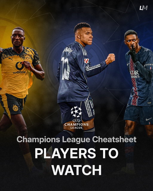 Players to Watch in the Champions League on Tuesday! ⚽️🇪🇺

Get these cheatsheets for FREE on Linemate 📲

#championsleague #sportsbetting #betting #football #gambling