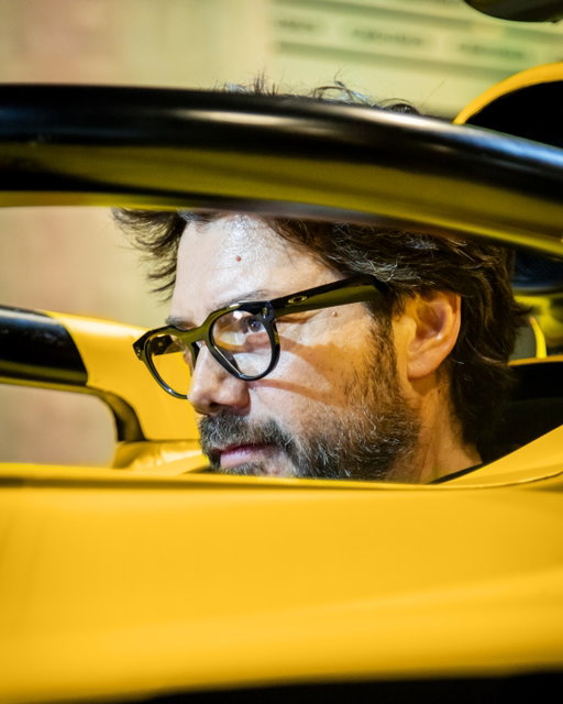 @alvaromorte took the Navitimer Aston Martin Aramco Formula One™ Team for a virtual spin. I didn’t use the chronograph or the slide rule this time, but it definitely fit the environment.