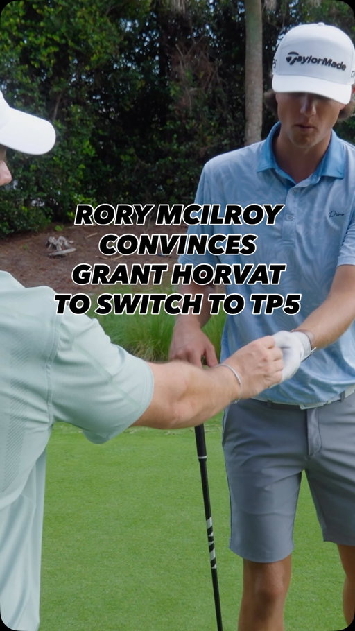 Baby draws incoming for @granthorvat? 👀 Head to the link in bio to watch his full testing session with the all-new TP5 and TP5x and @rorymcilroy, and learn which model was best for his game! #TeamTaylorMade