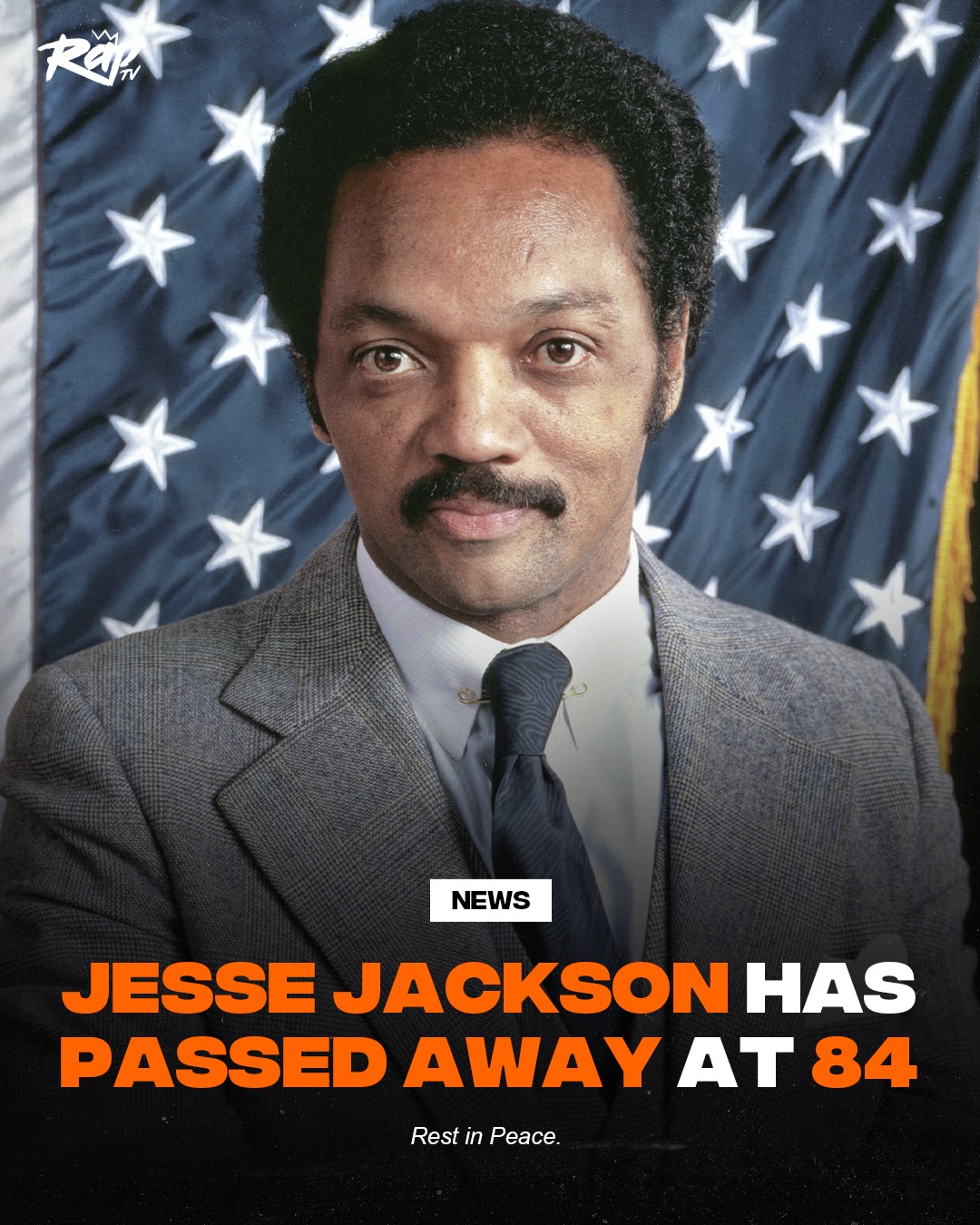 Rev. Jesse Jackson, the pioneering civil rights leader and two-time presidential candidate, has passed away at 84.

His family confirms he passed away Tuesday morning. He leaves behind a legacy that reshaped US politics and a signature phrase that will live on: Keep hope alive.

Rest in Peace.