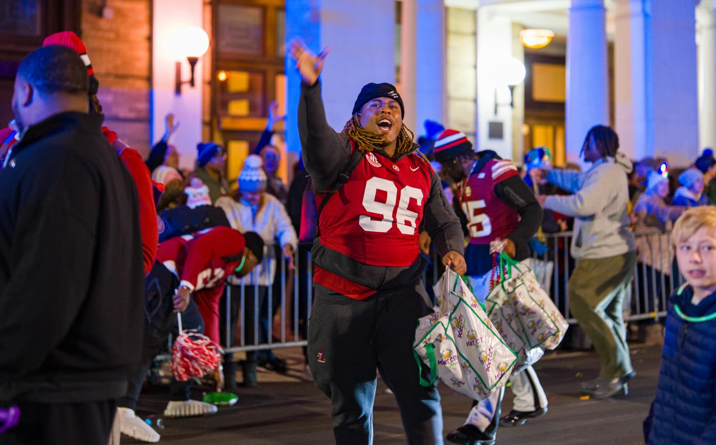 Happy Mardi Gras! 🏈💜💛

#TheDraftStartsInMobile #WeDidItFirst