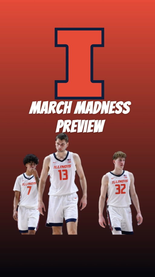 Illinois could make noise in march madness 👀 #illinoisbasketball #ncaabasketball #marchmadness