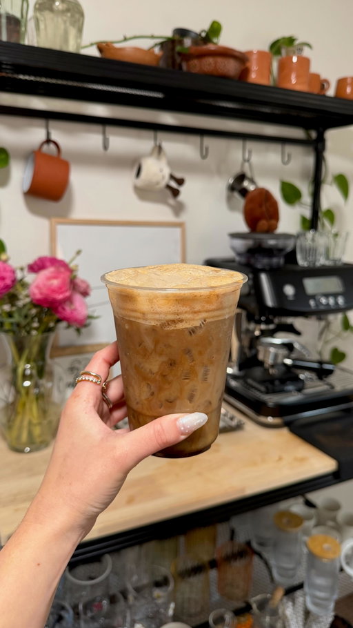 Cinnamon Coffee Cake Latte ☕️🍰🤍

Hear me out with this one… the butter DOES make all the difference. Your instant cafecito at home does not need to be boring, it’s incredible. How just a few simple ingredients can give you the most delicious tasting cafecito. 

For this latte you’ll need: 
• 2 tsp instant espresso 
• 1 tbs brown sugar 
• 1 tsp vanilla bean paste 
• dash of cinnamon 
• 1/2 tbsp softened butter OR 1 tsp butter extract 
• pinch of salt 

#coffeecake #instantcoffee #coffeeathome #homecafe #coffeerecipes