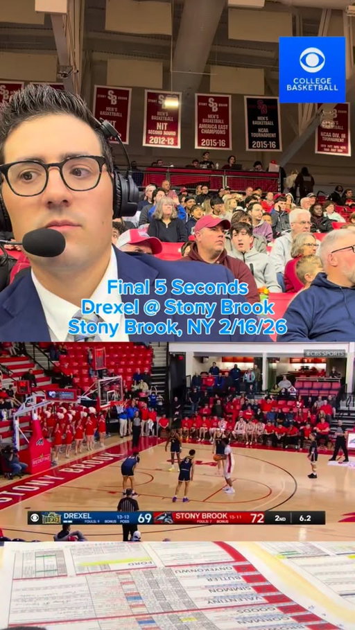 What a finish on @CBSSportsNet last night! 

@cbssportscbb