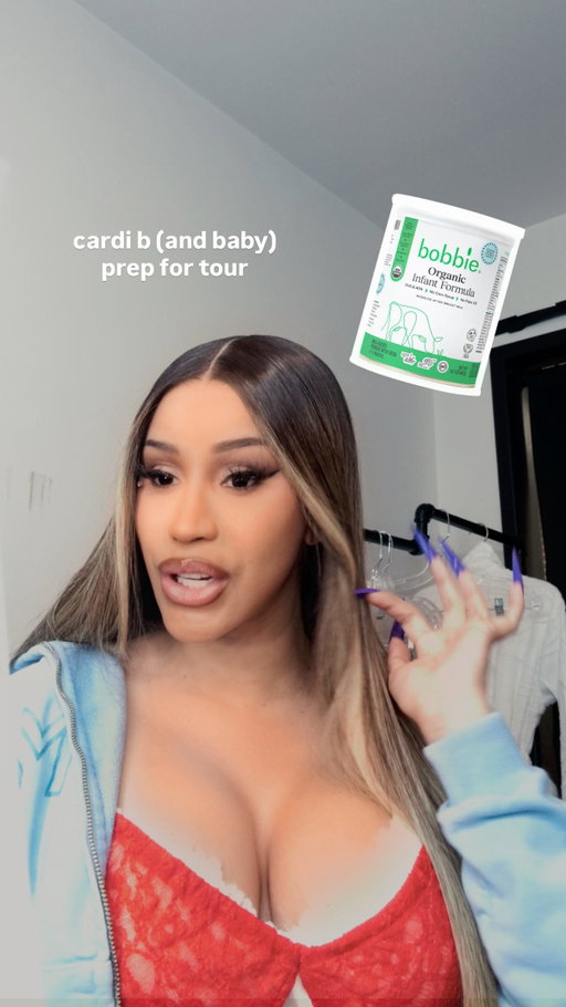we do not play about the milky either 😏 @iamcardib