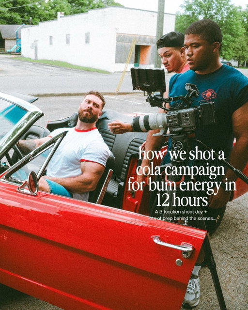 The story of one biiiig production day with @bumenergy 🥤 

Planning, styling, + shooting with the focus on details details detailzzz ✨ operation do more cool shit with your friendddds!!! 🎨 I always adore seeing the story of how shoots unfold, so I’m trying to do more of that 🥰

the best team: 

Director: @chagdrickberger 
DP: @iamdanny_soto 
Photo + art: 👩🏼
VFX: @michaelishustle 
Editor: @mccracken.media @michaelishustle 
Color: @colorsbythanush 
Talent: @gentryhopkins @samlangner 
BTS: @henrycharlesnicolas