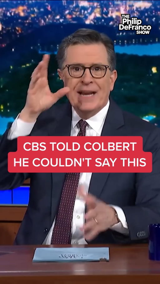 CBS Told Colbert He Can't Air An Interview! He Did It Anyway #USA #America

The network is now refusing to allow Stephen Colbert to air an interview he did with a Texas Democrat running for the Senate.

“And you know you know who is not one of my guests tonight? That's Texas State Representative James Talarico. He was supposed to be here, but we were told in no uncertain terms by our network's lawyers who called us directly that we could not have him on the broadcast. Then I was told in some uncertain terms that not only could I not have him on, I could not mention me not having him on. And because my network clearly doesn't want us to talk about this, let's talk about this.” 

Now officially, CBS gave the excuse that airing the interview would violate the FCC’s Equal Time Rule, which says that if you give air time to a political candidate, you have to give equal air time to all their opponents…Except that rule doesn’t apply to cable or even talk shows like Colbert’s. 

But the current Trump puppet running the FCC has threatened to change that exemption. He’s even started investigating The View for hosting Talarico. And so like what they did with the 60 Minutes report on migrant detention centers a couple of months ago, they axed the story – many saying either out of fear of Trump or blind fealty. (broll @0:00)

But Colbert is a man with nothing to lose – CBS is canning the Late Show in May and although they claim it’s a “purely financial” decision, no one’s really buying that. Right, Colbert lays into Trump every chance he gets, and Bari Weiss now seems determined on catering news to Trump every chance she gets.