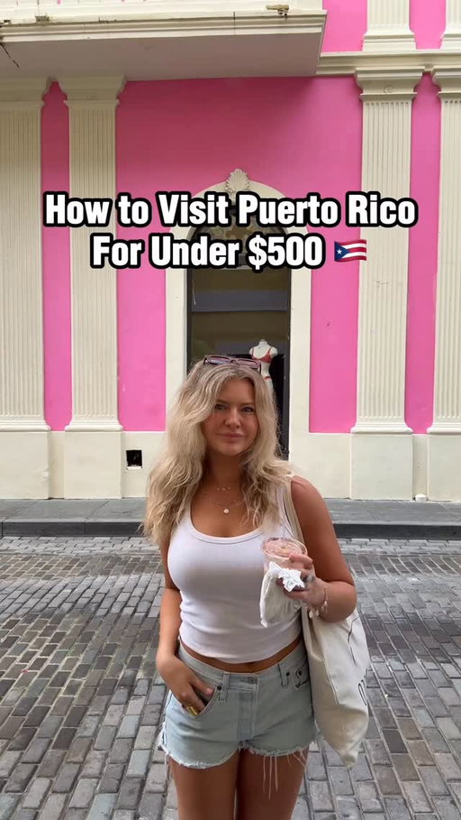 how to visit Puerto Rico for UNDER $500 🇵🇷🌴✈️ #goingpartner

if you’ve been needing a quick, weekend getaway from the USA, Puerto Rico is the PERFECT Friday- Sunday trip!

🚨MOST IMPORTANT PART🚨
📲Comment “Going” and I’ll send you the app for finding the CHEAPEST flights because it’s essential to stay under budget! 

Breakdown of Prices:
- $247 flight from Chicago to Puerto Rico (just go on the Going app and find your city)
- $237 for two nights in a private room in @nomadahostels 
- FREE activities include walking around Old San Juan, exploring the public beaches and hiking in El Yunque Rainforest

Make sure to send this to someone you want to go here with!

Budget travel, Puerto Rico travel, weekend trips