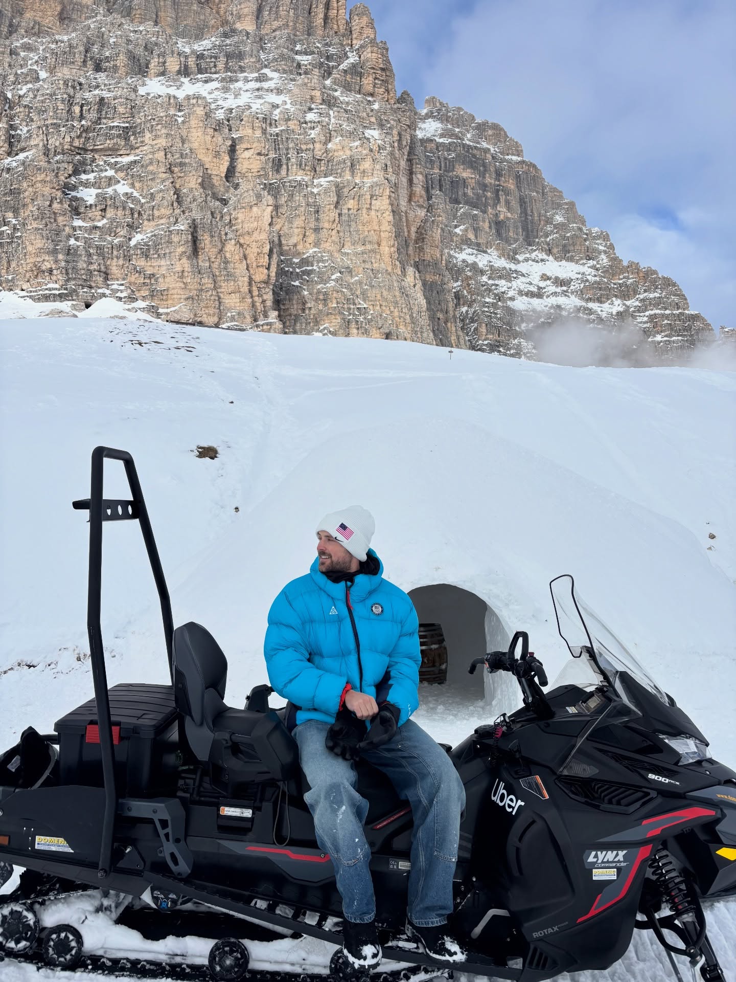 First Winter Olympics ✅ 

From sightseeing in Milan to cheering on the Quad God, to snowmobiling through the Dolomites…Uber made my whole adventure seamless.

Now, I’ll be supporting from the couch! 
#uberpartner