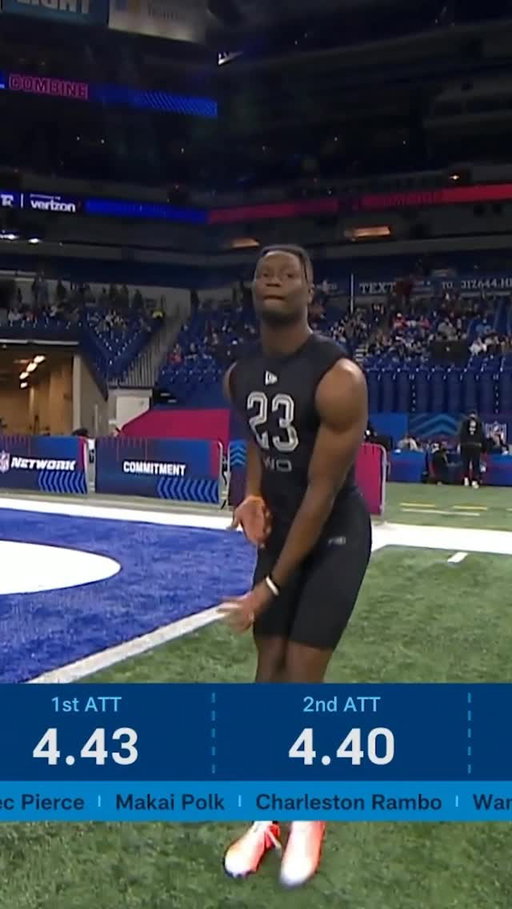 Had to break out some moves 😅

2026 NFL Combine starts Feb. 26 on @nflnetwork
Stream on @NFLPlus