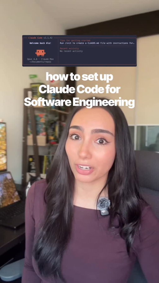 Let’s set up Claude Code for coding 🕺 AI agents are like a brand new Software Engineer on every run, so you have to onboard them or they’ll make the same mistakes any new hire would. Here’s how I do it @claudeai #ClaudePartner