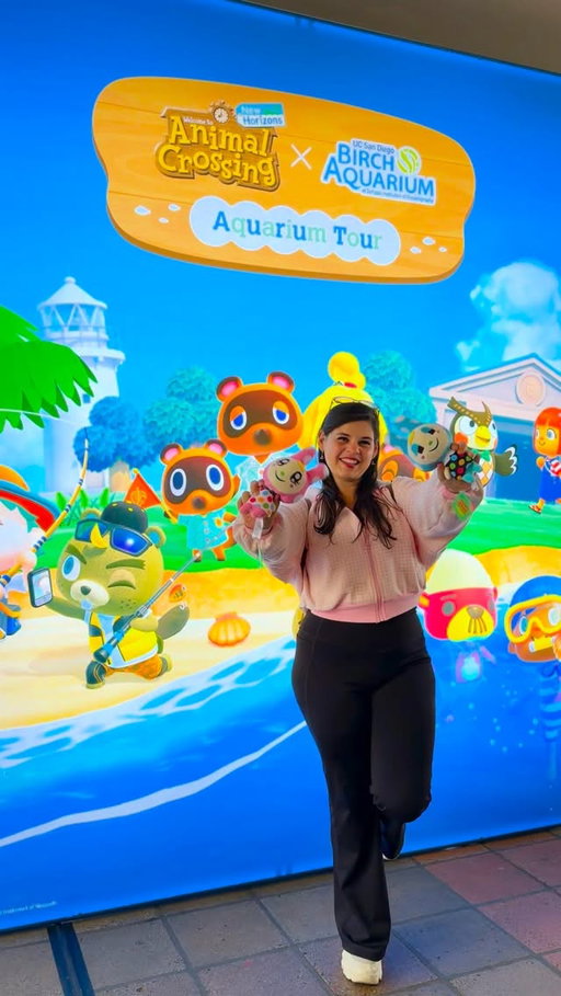 I DROPPED ALL MY BELLS TO GO TO THE ANIMAL CROSSING NEW HORIZONS AQUARIUM TOUR @birchaquarium in San Diego!! ✨🌱💗 this is everything you need to know before you visit 🦀💗

#cutecore #kawaii #girlygirl #animalcrossing #sandiego