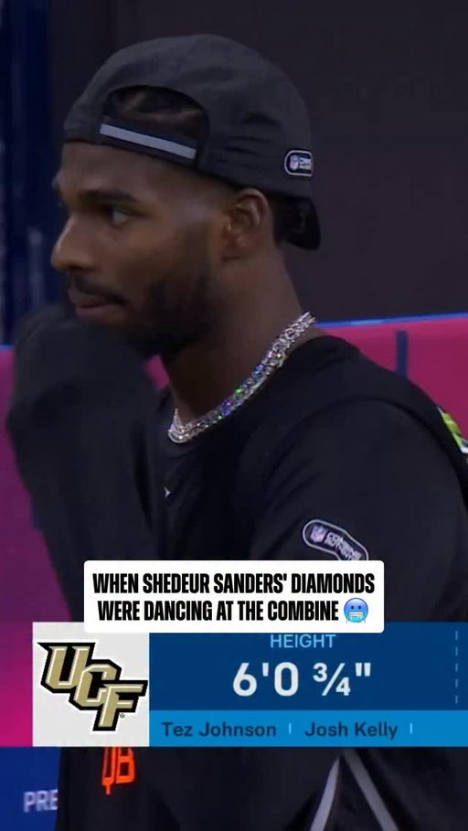 @shedeursanders had those diamonds dancing last year in Indy 💎

2026 NFL Combine starts Feb. 26 on @nflnetwork
Stream on @NFLPlus