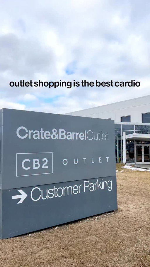 Let’s take a full lap around the Crate outlet and browse all the amazing deals. If you’ve never been, here’s a brief breakdown… 

- You save up to 70% off furniture, cookware, kitchen electrics and kids pieces
- New inventory drops weekly
- Local delivery is available
- You take your finds home the same day

Check the link in bio to find the location nearest to you! 

#Outlet #OutletShopping #CrateAndBarrelOutlet